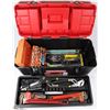 Image 1 : CRAFTSMAN TOOLBOX WITH VISE GRIPS, PIPE WRENCHES &