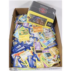FLAT OF 500 PLUS POKEMAN CARDS