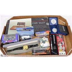 MAN CAVE ITEMS NEW COIN VALET, PACKAGE