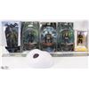Image 1 : BOX OF 5 BATMAN ACTION FIGURINES IN ORIGINAL BOXES