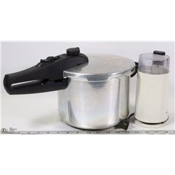 CUISINART PRESSURE COOKER AND BRAUN 4041 COFFEE