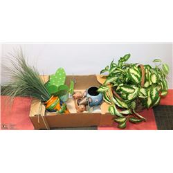 VARIOUS ANIMAL PLANTERS AND MORE