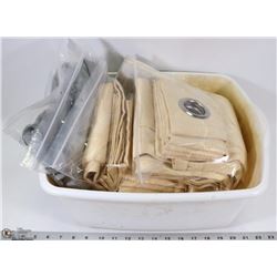 TWO SETS OF 2 FULL-LENGTH CURTAINS &