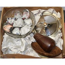 BOX W/PUNCH BOWL & 18 CUPS, H'ORDERVE