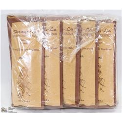 10 PACKS OF INCENSE CHEMPAKA SCENT