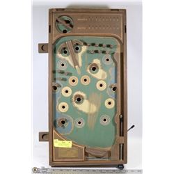 VINTAGE OLD CENTURY GOLF WOODEN PINBALL GAME 24” X