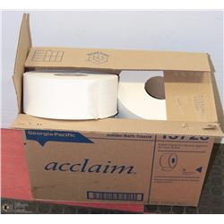 COMMERCIAL 8 ROLLS 2 PLY BATHROOM PAPER