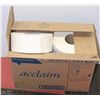 Image 1 : COMMERCIAL 8 ROLLS 2 PLY BATHROOM PAPER