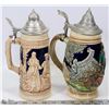 Image 1 : 2 VINTAGE GERMAN BEER STEINS