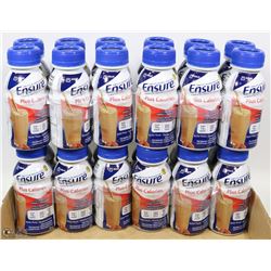 LOT OF 24 ENSURE MEAL REPLACEMENT BUTTER PECAN