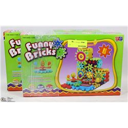 TWO BOXES OF FUNNY BRICKS (81PC IN EACH)