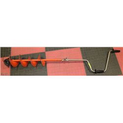ICE FISHING AUGER - 8 1/2 INCH BORE -