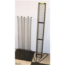 2 DVD/CD RACKS