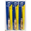 Image 1 : LOT OF THREE 6" DRYWALL SAWS