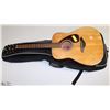 Image 1 : ACOUSTIC YAMAHA FG7005 BLONDE GUITAR WITH SOFT