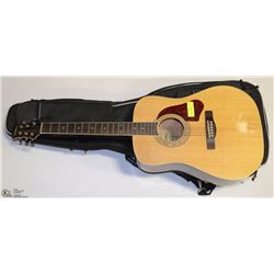 ACOUSTIC SILVERTONE SD20 BLONDE GUITAR WITH SOFT