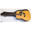 Image 1 : ACOUSTIC 12 STRING RAVEN GUITAR BLOND W/ HARD CASE