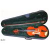 Image 1 : NATURAL COLOR VIOLIN WITH BOW & CASE.