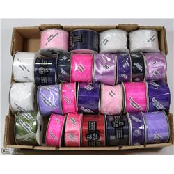FLAT OF ASSORTED RIBBON