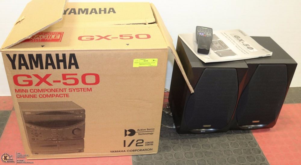 Yamaha Gx 50 Natural Sound Mini Component System Yamaha Gx 50 Natural Sound Mini Component System