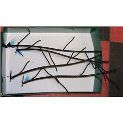 4 NEW SHOWHOME METAL BRANCH WALL HANGERS