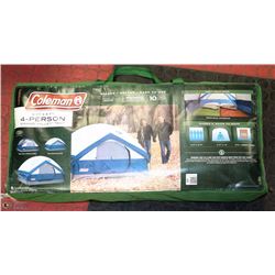 COLEMAN 8' X 8' 4 PERSON TENT