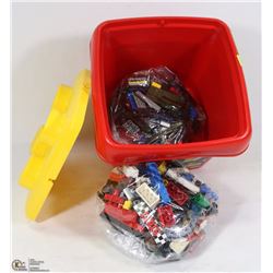 RED BIN OF LEGO
