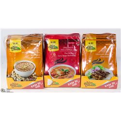 LOT OF THREE CASES OF ASIAN HOME GORMET SPICES
