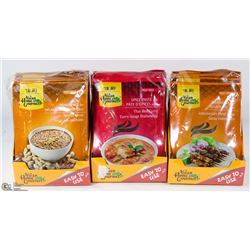 LOT OF THREE CASES OF ASIAN HOME GORMET SPICES