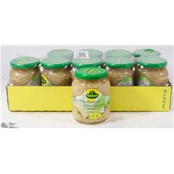 CASE OF 10 BOTTLES (370ML) THIN SLICED CELERIAC