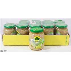 CASE OF 10 BOTTLES (370ML) THIN SLICED CELERIAC