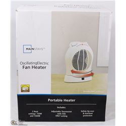 MAINSTAYS OSCILLATING ELECTRIC FAN HEATER