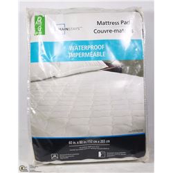 MAINSTAYS WATERPROOF QUEEN MATTRESS PAD