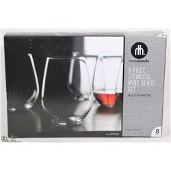 HOMESTAYS 8-PIECE WINE GLASS SET