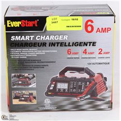 EVERSTART 6AMP,4AMP,2AMP SMART CHARGER