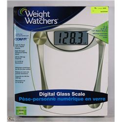 WEIGHT WATCHERS DIGITAL GLASS SCALE