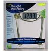 Image 1 : WEIGHT WATCHERS DIGITAL GLASS SCALE