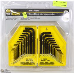 FIX IT 30PC HEX KEY SET