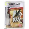 Image 1 : FARBERWARE 17PC FORGED STAINLESS STEEL KNIFE