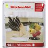 Image 1 : KITCHENAID 14PC FINE EDGE FORGED CUTLERY SET