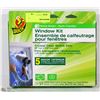 Image 1 : DUCK WINDOW KIT (INSULATES FIVE 3' X 5' WINDOWS)