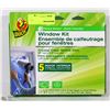 Image 1 : DUCK WINDOW KIT (INSULATES FIVE 3' X 5' WINDOWS)
