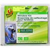Image 1 : DUCK WINDOW KIT (INSULATES FIVE 3' X 5' WINDOWS)