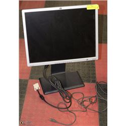 20" HP ADJUSTABLE MONITOR.