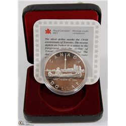 RCM 1984 TORONTO ANNIVERSARY SILVER DOLLAR