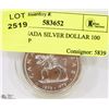 Image 1 : RCM CANADA SILVER DOLLAR 100 YRS RCMP