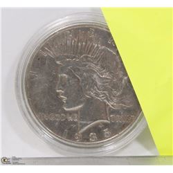 1935 US SILVER LIBERTY PEACE DOLLAR.