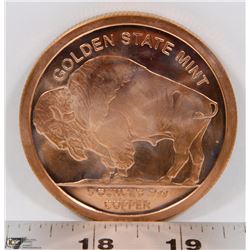 5 OUNCE COPPER COIN