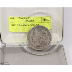 1886 US MORGAN DOLLAR