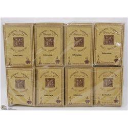 16 BOXES OF SAKURA SCENTED INCENSE CONES